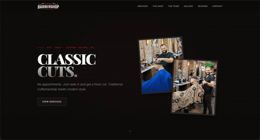 Retro Barbershop Preview